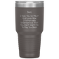 Dad 30oz Tumbler, Dad I Owe You So Much And Love How It's Mutually Understood, Black Insulated Cup Gifts For Father From Daughter Son