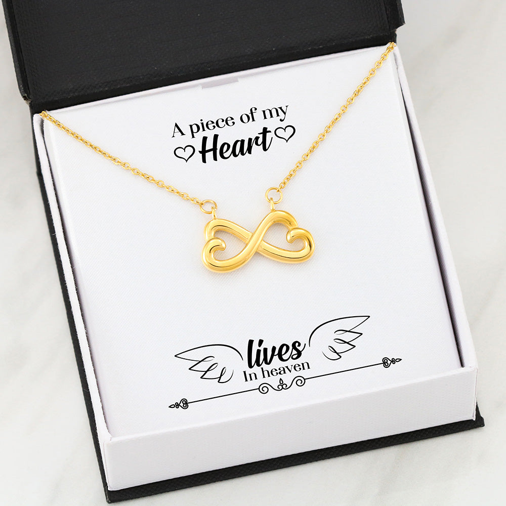 Infinity Heart Necklace 62-Remembrance-Piece