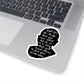 1 Pcs Sticker Decor Ruth Bader Ginsburg Quote Kiss-Cut Stickers, Notorious RBG Sticker Laptop Decal, Stickers for Hydroflask, Cell Phones, Ruth Bader Ginsburg size custom Sticker for Laptop Decal Wall ASIN: B08XTYCWLZ