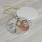 Round Ceramic Ornaments