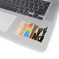 1 Pcs Sticker Decor Be Kind Sign Language Vinyl Waterproof Sticker Kindness Diversity Kiss-Cut Stickers | Pride | Rainbow | LGBTQ | Sticker size custom Sticker for Laptop Decal Wall Laptop Bumper Stic fixx