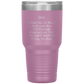Dad 30oz Tumbler, Dad I Owe You So Much And Love How It's Mutually Understood, Black Insulated Cup Gifts For Father From Daughter Son