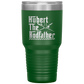 Hubert the Rodfather Sweet quote Personalized Fishing Tumbler For Dad The Rodfather Travel Mug Fathers Day Gift from Daughter or Son 30oz Stainless Steel Laser Etched Gifts Birthday, On Christmas Cool Color 1 ASIN: B08FDJQGZ8
