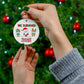 We Survived 2021 Ornament, Santa Reindeer Elf Ornament, 2021 Stink Stank Stunk, 2021 Got Vaccinated Ornament, 2021 Christmas Ornament, Home Decor, Christmas Tree Ornaments