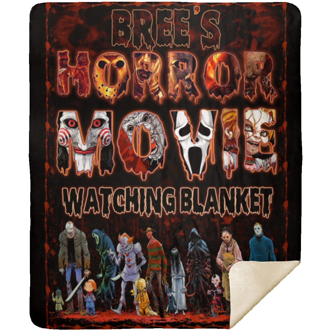 Bree’s   113-9964665-2598664 MSHM Premium Mink Sherpa Blanket 50x60