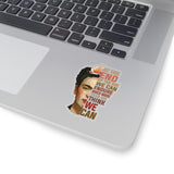 1 Pcs Sticker Decor Frida Kahlo Quote Sticker, Feminist Sticker, Frida sticker, Frida Kiss-Cut Stickers size custom Sticker for Laptop Decal Wall Laptop Bumper Sticker, car, Waterproof, Hydroflask, Ce