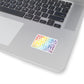 1 Pcs Sticker Decor Science is Real, Black Lives Matter Sticker, Stop Asian Hate Sticker, Equality Sticker, Pride Sticker Size Custom Sticker for Laptop Decal Wall Laptop Full Size