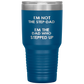 Dad 30oz Tumbler, I'm Not The Step-dad I'm The Dad Who Stepped Up, Black Insulated Cup Gifts For Father From Daughter Son ASIN: B08H1MHBSH