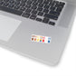 1 Pcs Sticker Decor We Rise together sticker, International Day of Families sticker, Equality sticker, Black lives matter sticker, LGBT sticker, Pride sticker size custom Sticker for Laptop Decal Wall