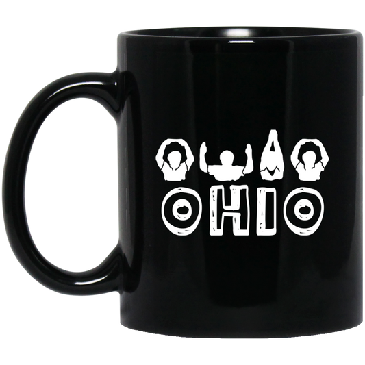 Ohio Shirt Cute Proud To Be Ohioan T-shirt Letters Gift Funny Lover Mens Clothes