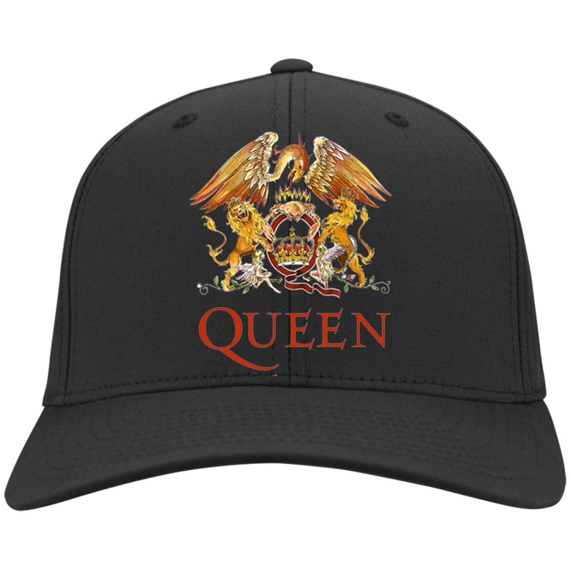 Queen Legend Cap Brand New One Size Fits Freddie Mercury Black-White .