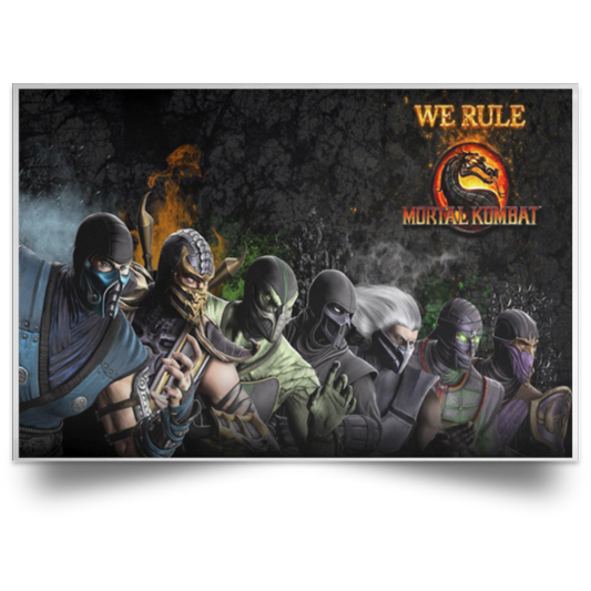 Mortal Kombat 11 Poster HOT All Character 2019 We Rule High Quality Prints .