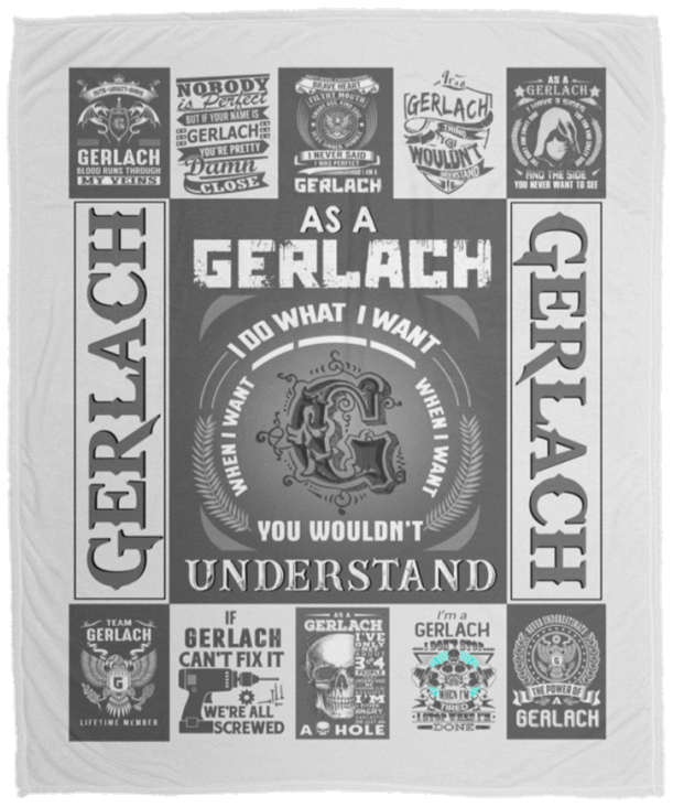 Gerlach VPM Cozy Plush Fleece Blanket - 50x60