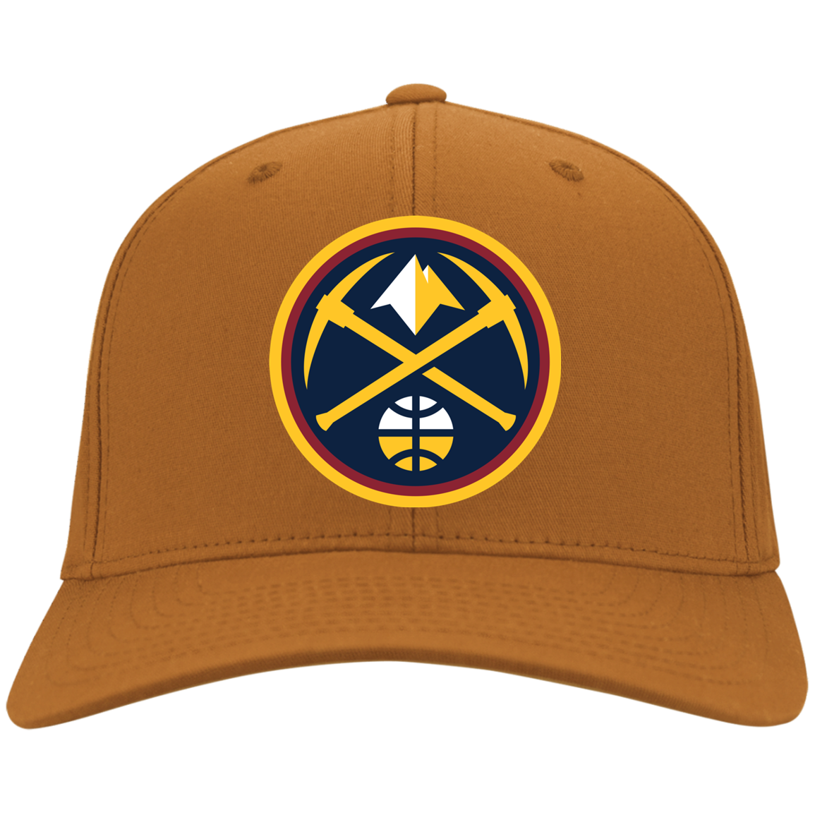 Denver Nuggets LOGO HATS Basketball Team  Black One Size Fits NEW Brand .