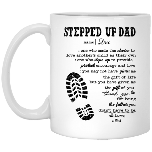 MINh DUC XP8434 11 oz. White Mug