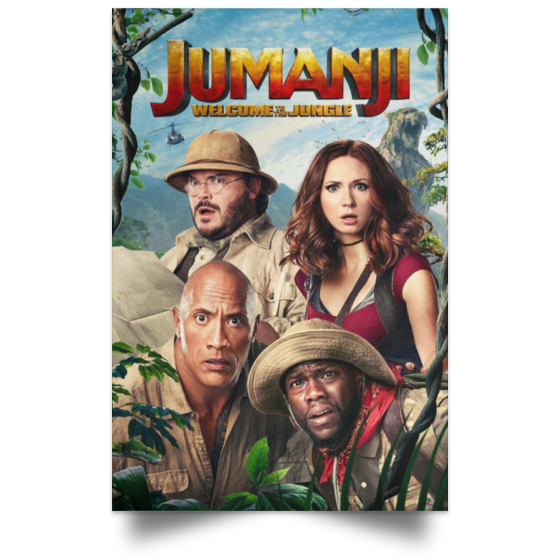 Jumanji 3 NEW Poster 2019 Welcome to the Jungle Decor Room High Quality Prints .