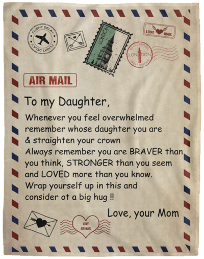 To my daughter airmail blanket sale