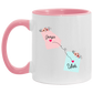 States Accent Mugs Georgia Utah Gifts - Long Distance State Two Tone Coffee Mug - State To State - Away From Home Family - Moving Away Mug Gifts on Christmas, Birthday AM11OZ 11 oz. Accent Mug