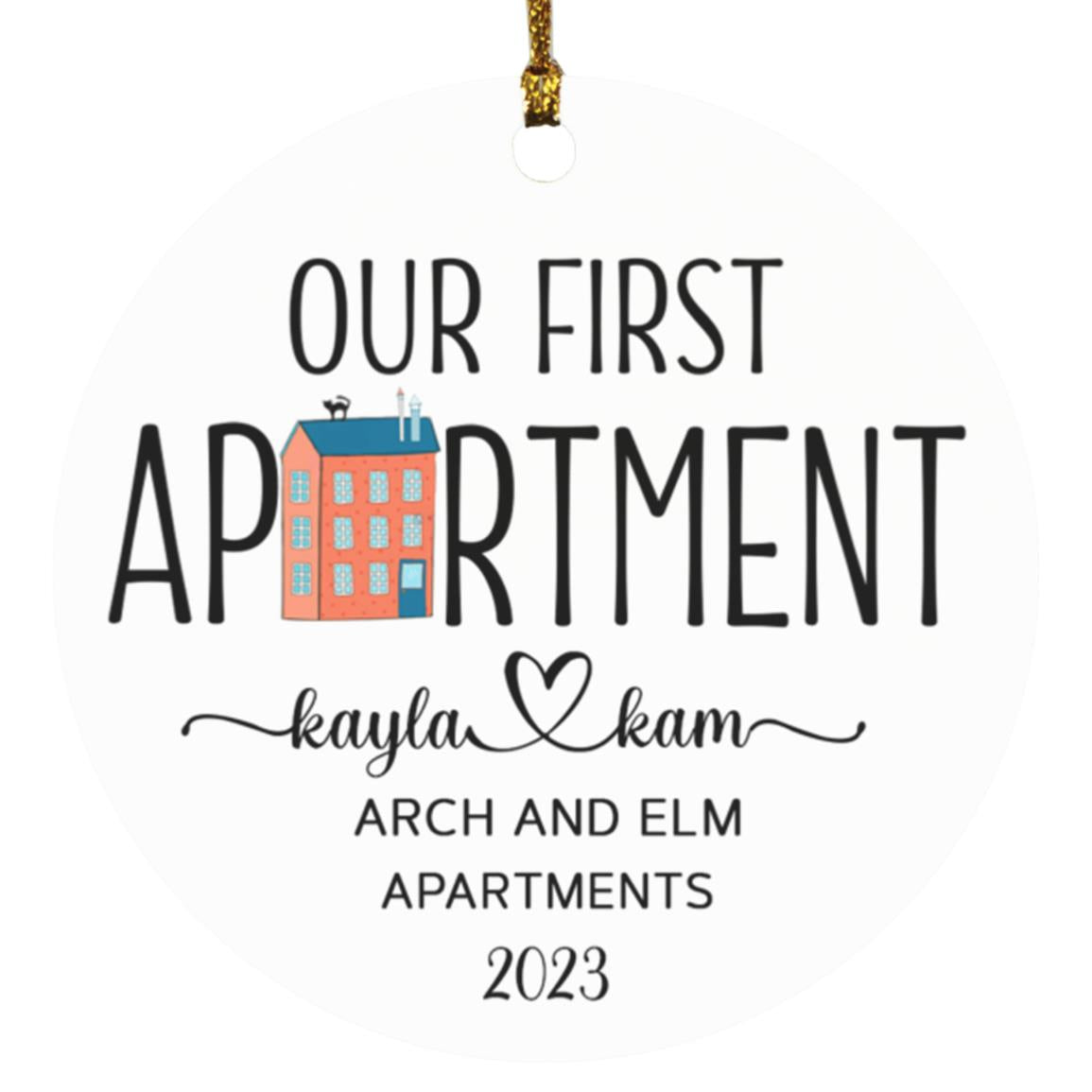 Arch and Elm apartments cc SUBORNC Circle Ornament
