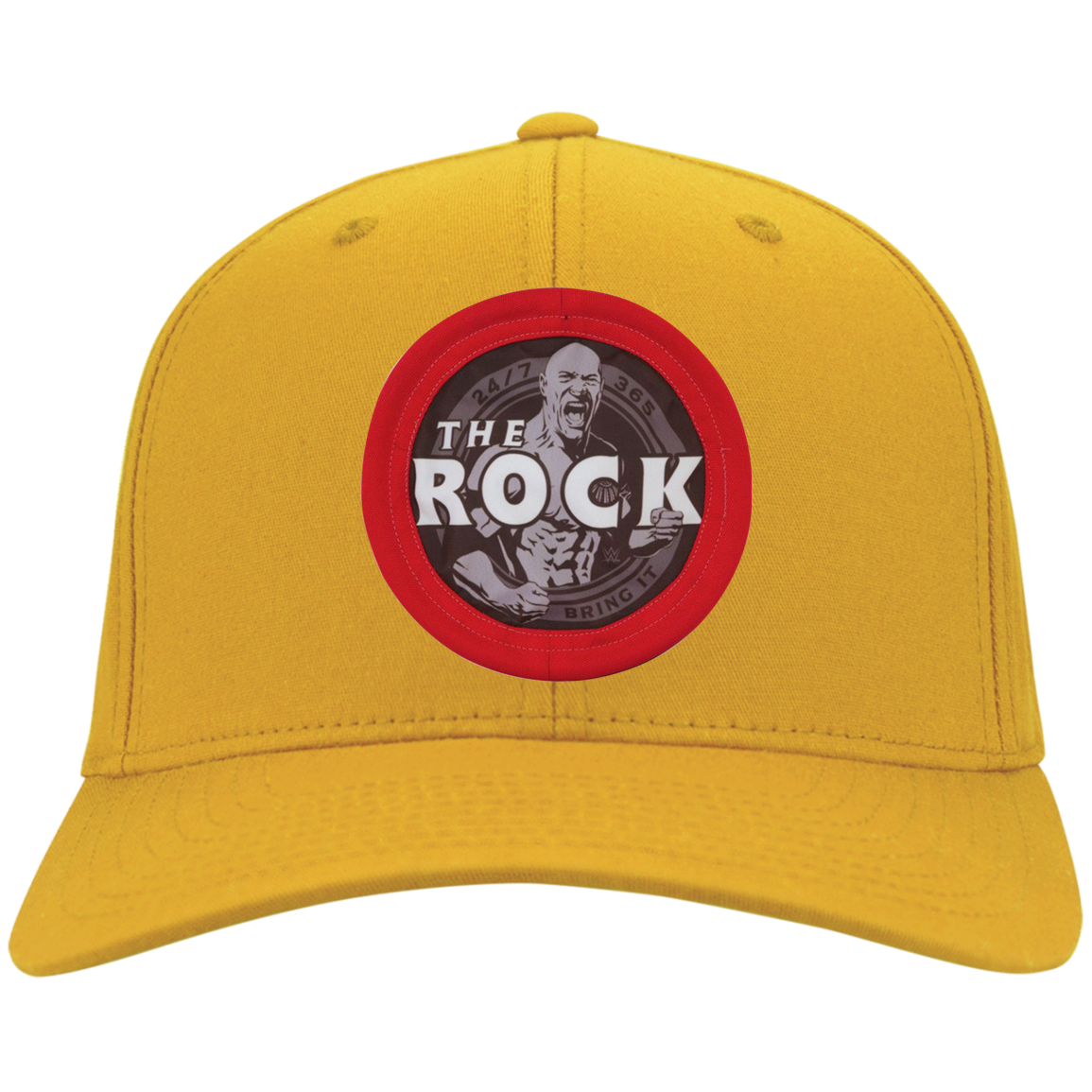 The Rock CAPS 2019 WWE Dwayne Johnson Wrestling MEN-WOMEN White One Size Fits .