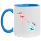 States Accent Mugs Georgia Utah Gifts - Long Distance State Two Tone Coffee Mug - State To State - Away From Home Family - Moving Away Mug Gifts on Christmas, Birthday AM11OZ 11 oz. Accent Mug