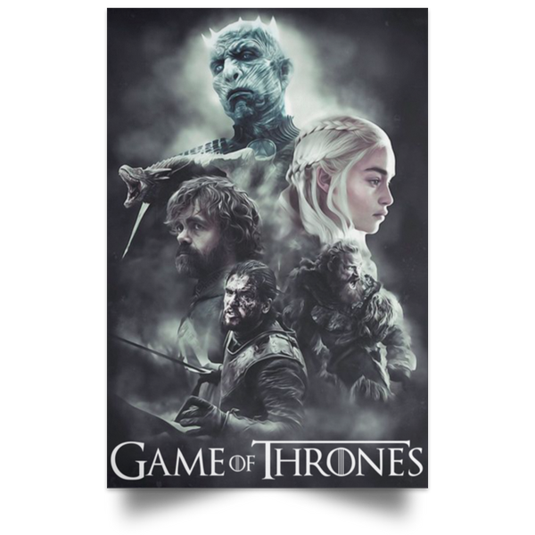 Game Of Thrones Poster 2019 Season 8 Stark Winter Decor Room High Quality Prints .