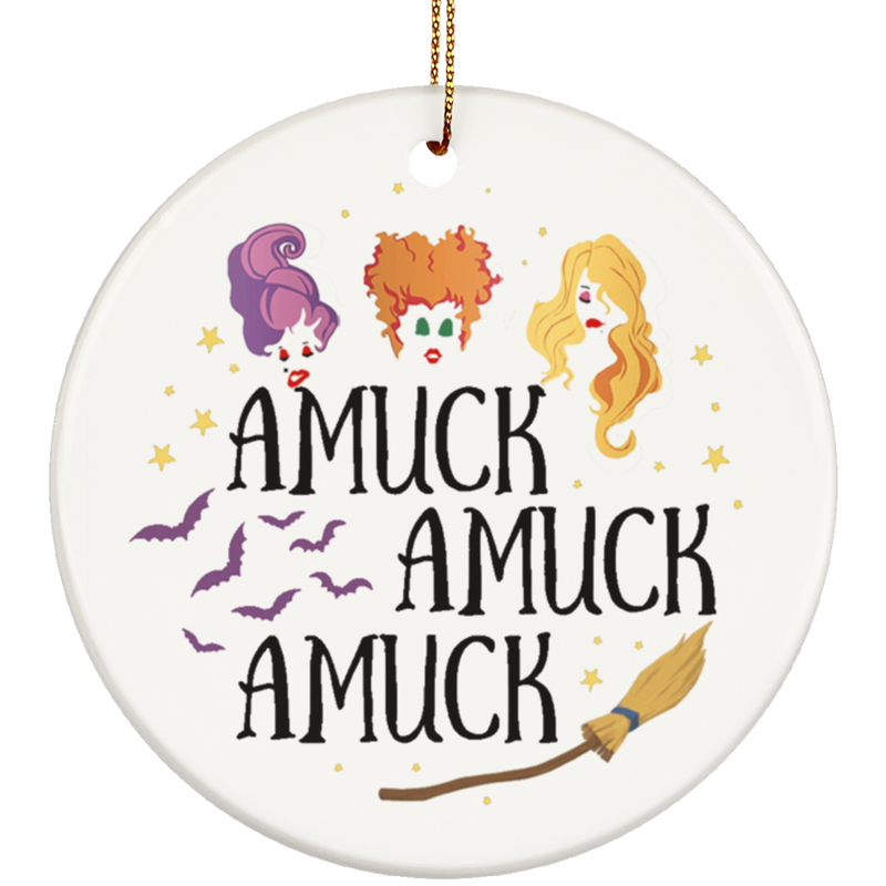 SUBORNC Ceramic Circle Ornament