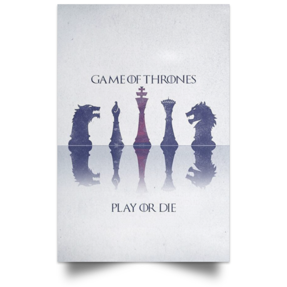 Game of Thrones Poster 2019 Play or Die Dispute Iron Throne High Quality Prints