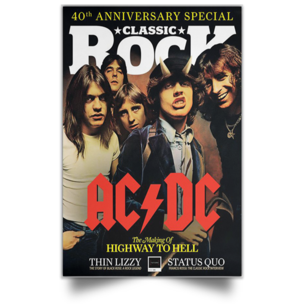 AC DC Poster Hard Rock Band NEW 2019 Vintage Living Room High Quality Prints .