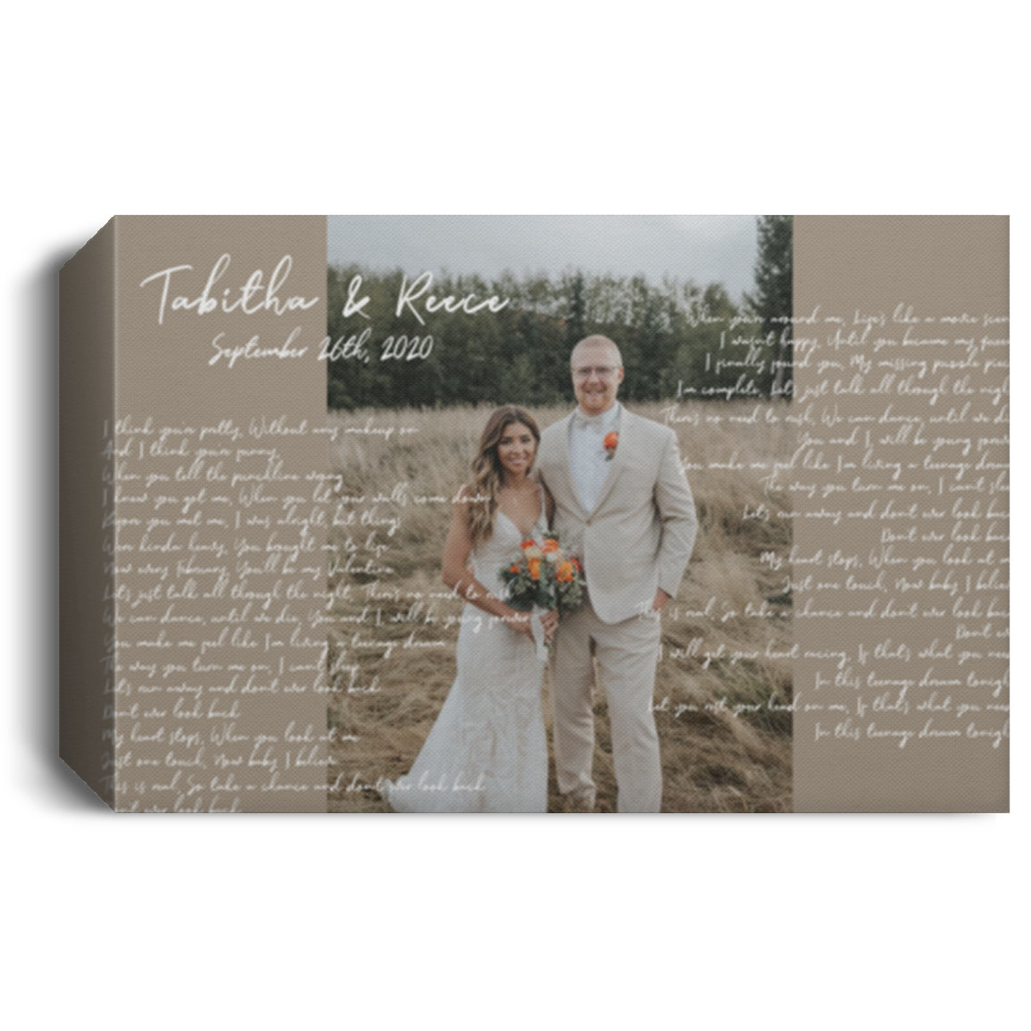 Tabitha & Reece CANLA15 Deluxe Landscape Canvas 1.5in Frame