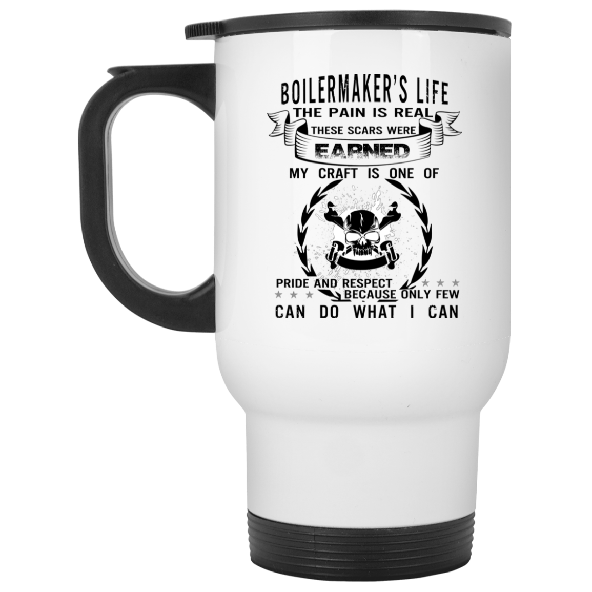 DEEPEST LOVE Awesome Boilermaker Travel Mug, Boilermaker's Life Mug For Fathers day Mother's Day, Birthday, Christmas, Graduation, Valentine’s Day Travel Mugs XP8400W White Travel Mug