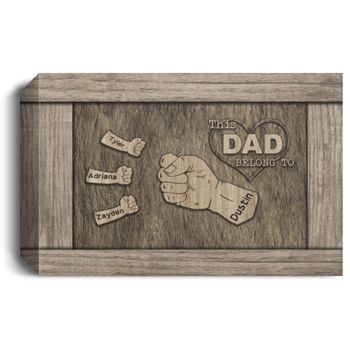 Dad cv1218  112-8347219-9285010 CANLA15 Deluxe Landscape Canvas 1.5in Frame