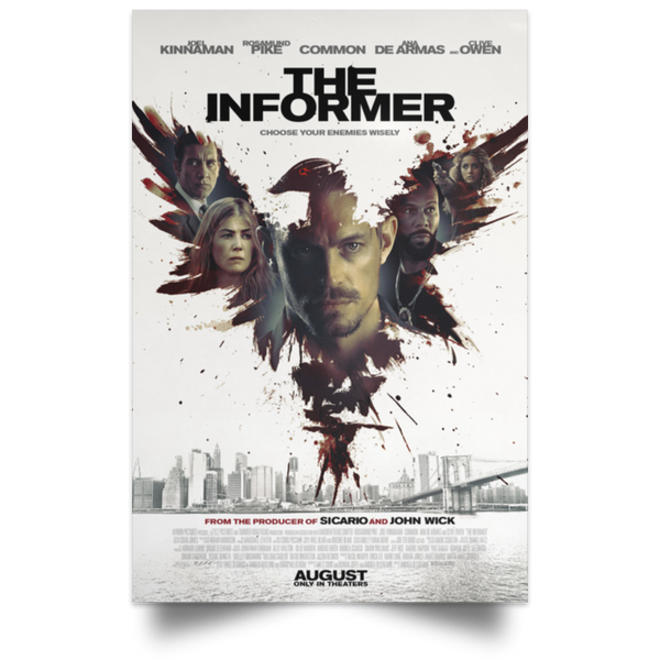 The Informer NEW Poster 2019 Movie Three Seconds Decor Room High Quality Prints .