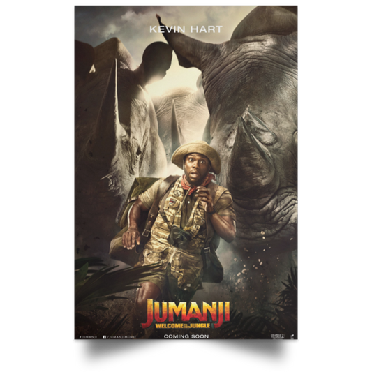 NEW Jumanji 3 Poster 2019 Kevin Hart Welcome to the Jungle High Quality Prints .