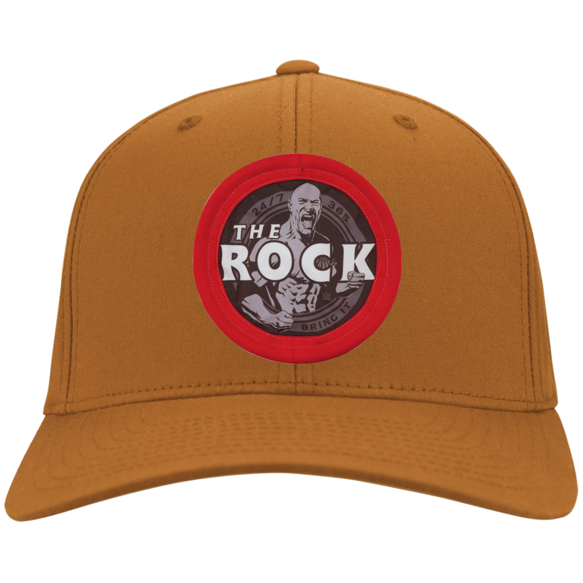 The Rock CAPS 2019 WWE Dwayne Johnson Wrestling MEN-WOMEN White One Size Fits .