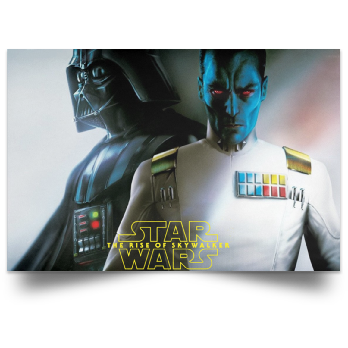 Star Wars 9 2019 Poster Darth Vader and Thrawn Decor Room High Quality Prints .