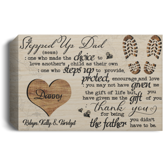 Robyn, Kelly, & Bridget  23  pb5 stepdad CANLA15 Deluxe Landscape Canvas 1.5in Frame