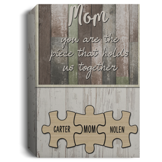 Carter, Nolen CUSTOM PUZZLE Mom and Child16x24-Recovered CANPO15 Deluxe Portrait Canvas 1.5in Frame