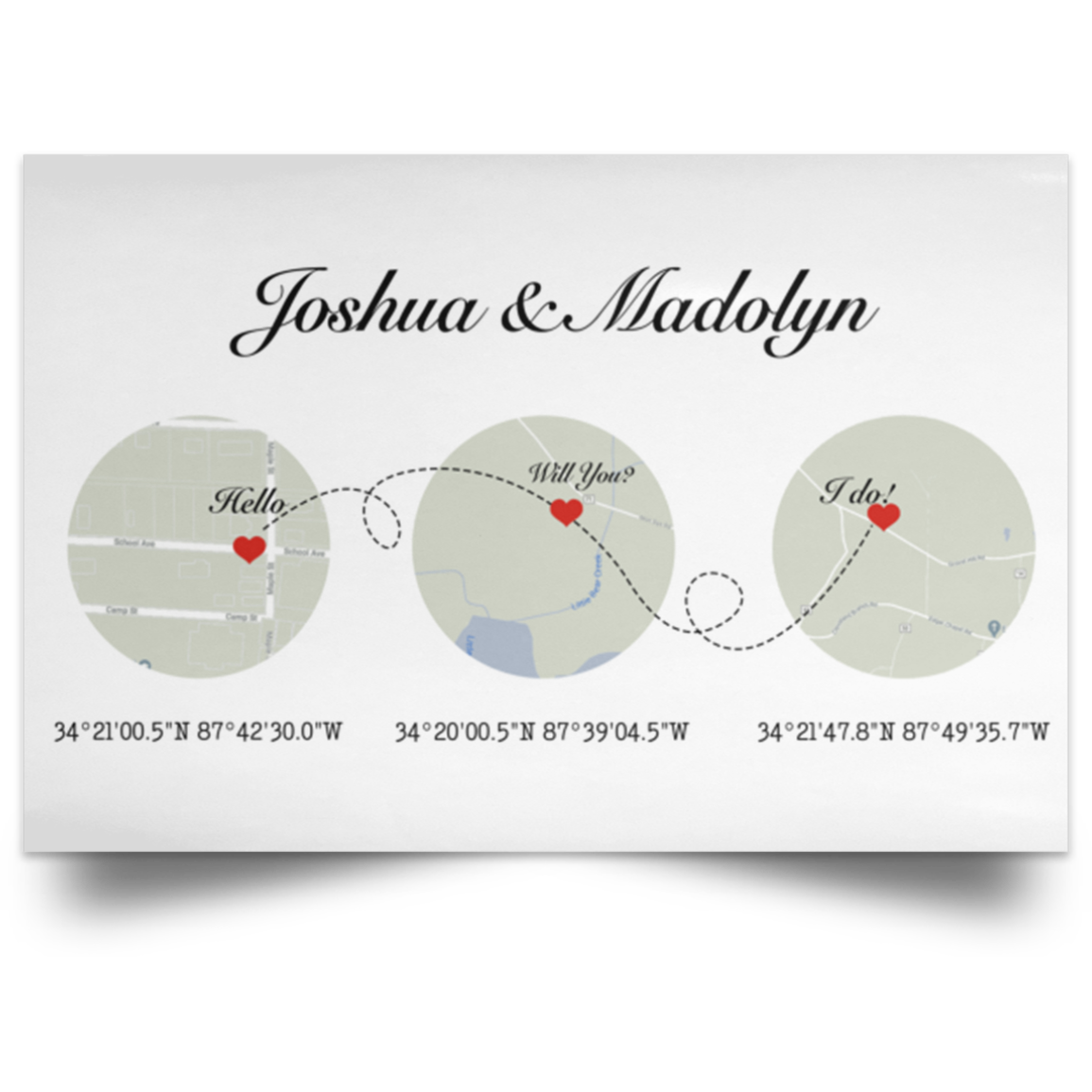Joshua & Madolyn.jpg  111-7335532-8030662 POSLA Satin Landscape Poster