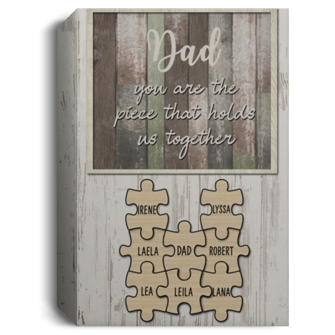 Irene Lyssa Laela Robert Lea Leila Lana CANPO15 Deluxe Portrait Canvas 1.5in Frame