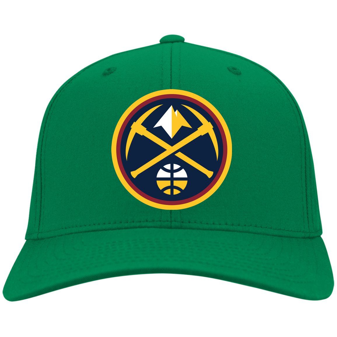 Denver Nuggets LOGO HATS Basketball Team  Black One Size Fits NEW Brand .