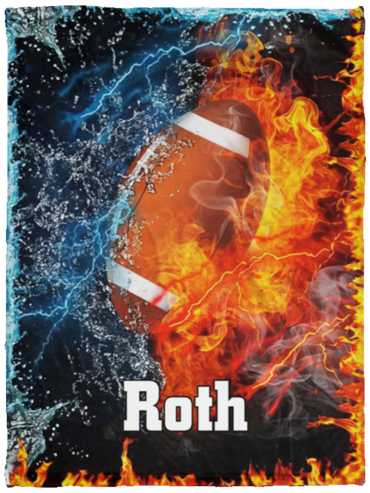 Roth  112-9410604-2661868 34 VPS Cozy Plush Fleece Blanket - 30x40