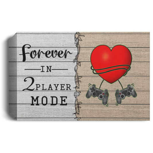 Quote Gaming Poster, Love Gaming Vintage Poster, Gamer Vintage Poster FIXXXXXXXXXX CANLA15 Deluxe Landscape Canvas 1.5in Frame