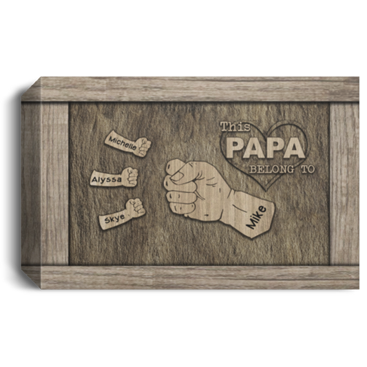 pâp cv812 111-1636389-8424238 CANLA15 Deluxe Landscape Canvas 1.5in Frame
