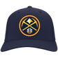 Denver Nuggets LOGO HATS Basketball Team  Black One Size Fits NEW Brand .