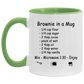 Wowaccentcosalerphequa_173 gift Brownie In A Mug Ceramic Accent Mug – How to Make Brownie Cute Recipe Mug On