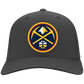 Denver Nuggets LOGO HATS Basketball Team  Black One Size Fits NEW Brand .