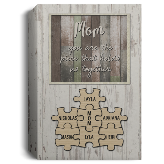 Mom cv2436 114-1550041-2453053 CANPO15 Deluxe Portrait Canvas 1.5in Frame