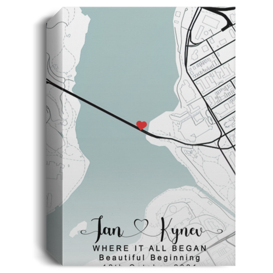 Ian and Kyne CANPO15 Deluxe Portrait Canvas 1.5in Frame