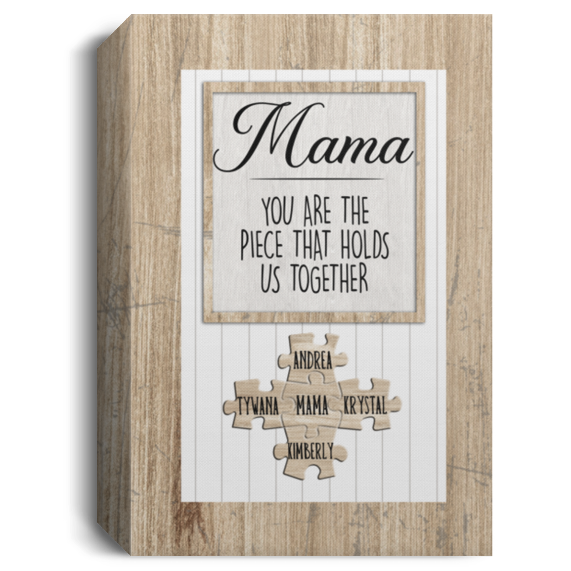 Mama  112-6734577-1377040 CV 1218 CANPO15 Deluxe Portrait Canvas 1.5in Frame